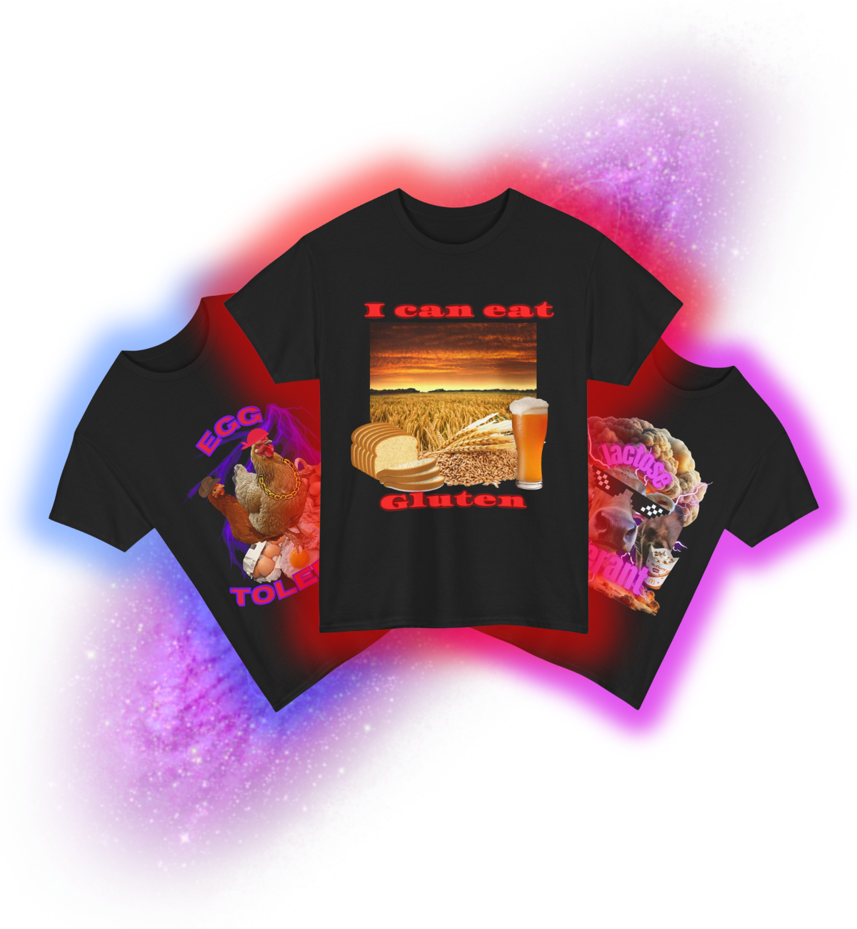 silly allergy tees
